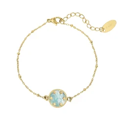 Bracelet Etoiles pierre Amazonite