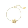 Bracelet Javie acier doré or