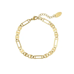 Bracelet Joan acier doré or