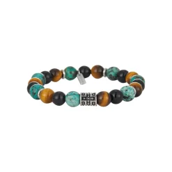 Bracelet Lucas vert pierres naturelles