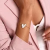 Bracelet Luzalove acier doré or et nacre