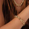 Bracelet maille Orla acier