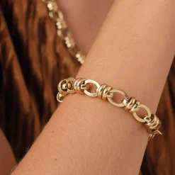 Bracelet maille Orla acier
