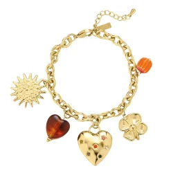 Bracelet Margaret acier doré or