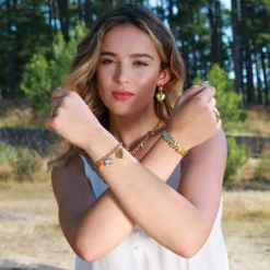 Bracelet Margaret acier doré or