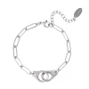 Bracelet Menottes acier