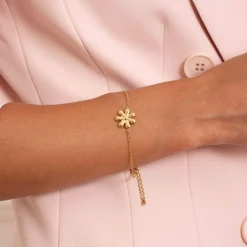 Bracelet Naomi acier doré or