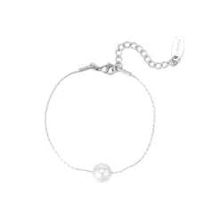 Bracelet Perle Nacre acier