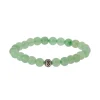 Bracelet Pierres Aventurine verte 6mn