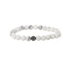 Bracelet pierres Howlite 6mn