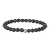 Bracelet Pierres Obsidienne 6mn