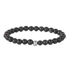 Bracelet Pierres Obsidienne 6mn