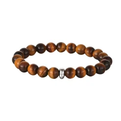 Bracelet Pierres Oeil de tigre 8mn