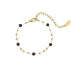 Bracelet Rosaire Obsidienne