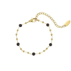 Bracelet Rosaire Obsidienne