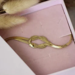 Bracelet Sarah acier doré or