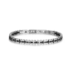 Bracelet Seville acier noir