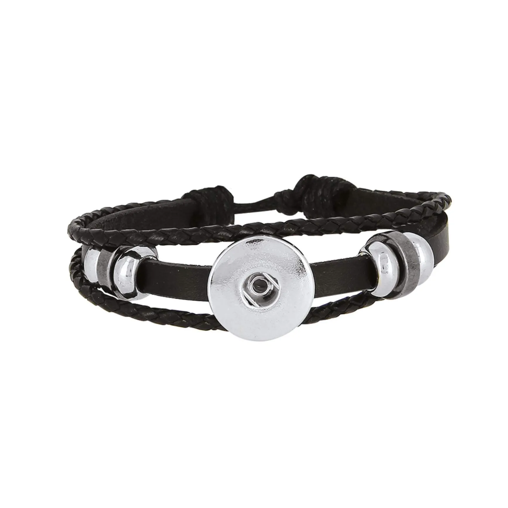 Bracelet Snap cuir