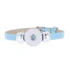 Bracelet Snap Léa bleu ciel