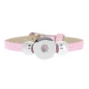 Bracelet Snap Léa rose