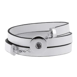 Bracelet Snap Lacey blanc