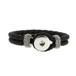 Bracelet Snap Solo noir
