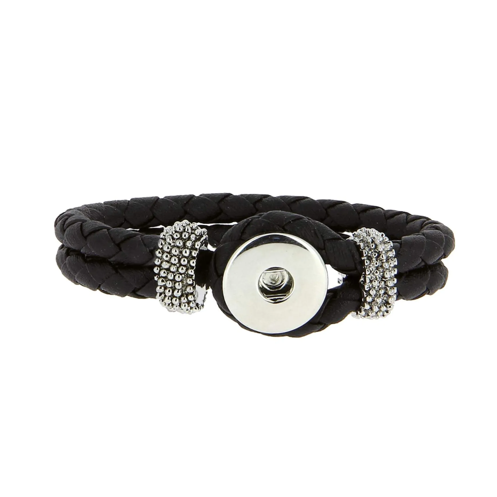 Bracelet Snap Solo noir