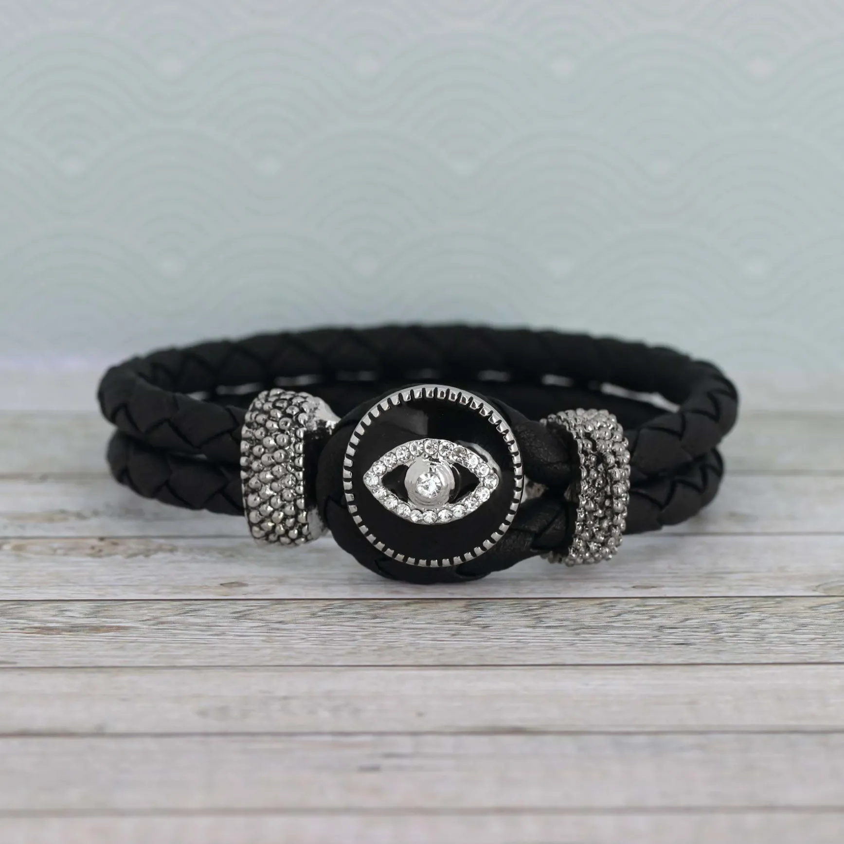 Bracelet Snap Solo noir
