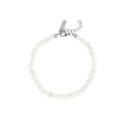Bracelet Tahoré Perles nacre acier
