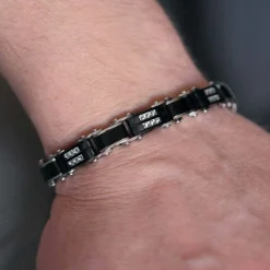 Bracelet Tommy acier carbone