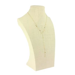 Buste Collier lin h30cm