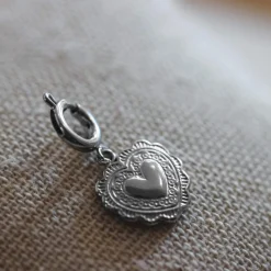 Charm acier coeur 2