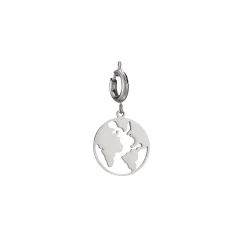 Charm acier Globe
