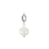 Charm acier Perle en nacre