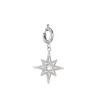 Charm acier Soleil et zircon