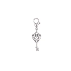 Charm Clé strass