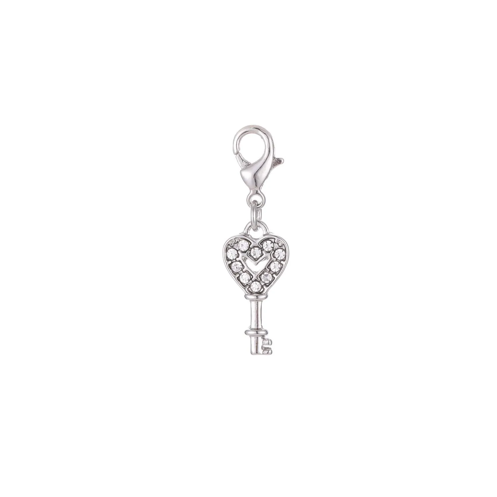 Charm Clé strass