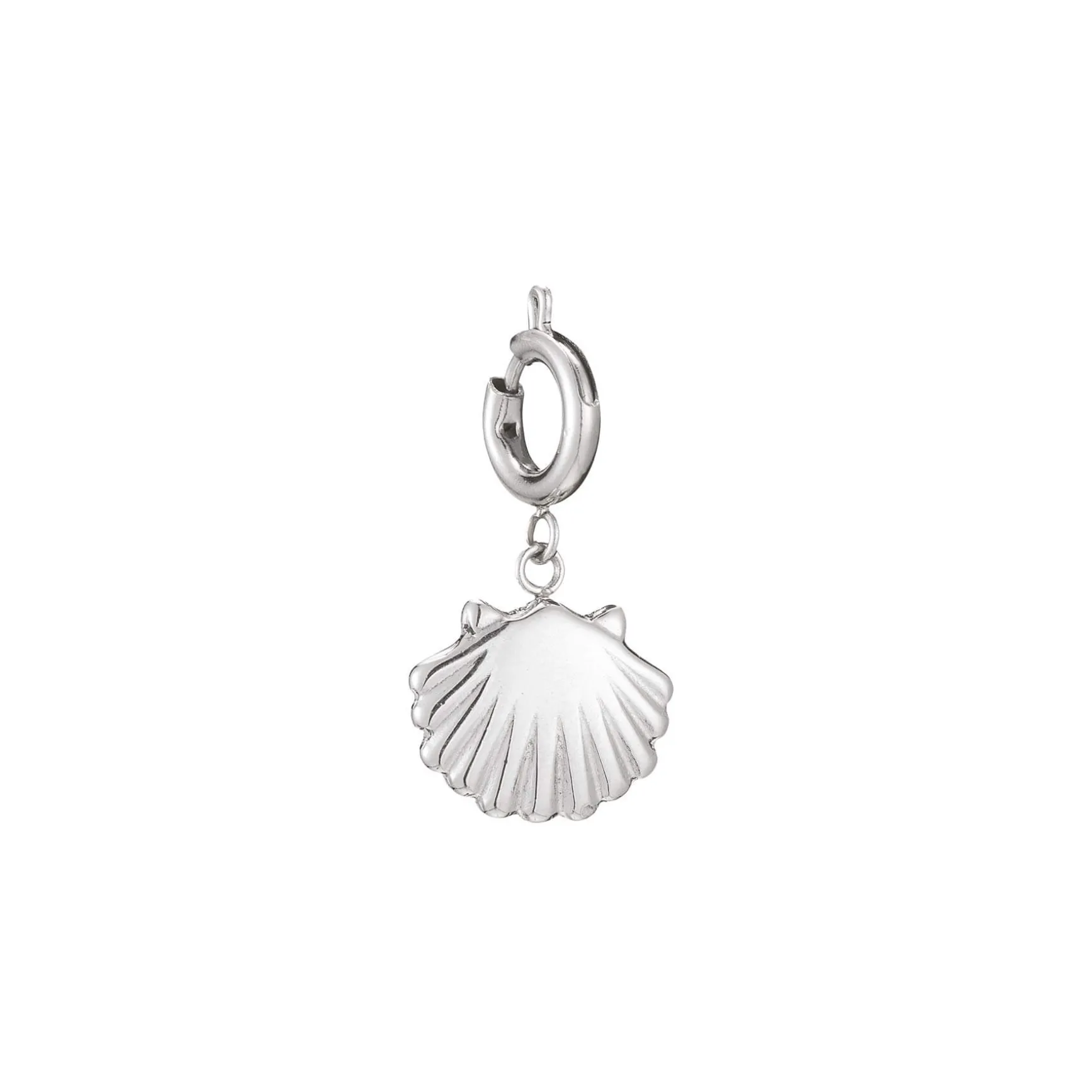 Charm Coquillage acier