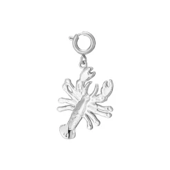 Charm Homard acier argenté
