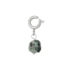 Charm Pin Africain acier argenté