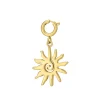 Charm Sunny acier doré or