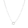 Collier Anneau acier Luza Charms