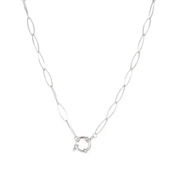 Collier Anneau acier Luza Charms