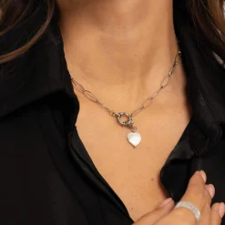 Collier Anneau acier Luza Charms