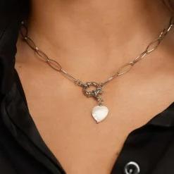 Collier Anneau acier Luza Charms