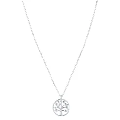 Collier Arbre Argent 925 rhodié