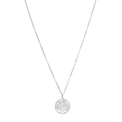 Collier Arbre de vie acier argenté
