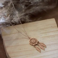 Collier Attrape rêve d.rose