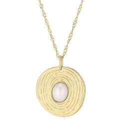 Collier Daizy acier doré or