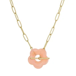 Collier Donut rose